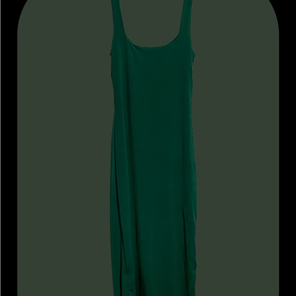 Gaze Forest Green Maxi Dress